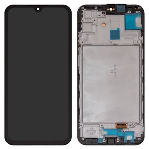 Pantalla LCD puede usarse con Samsung A155 Galaxy A15, A156 Galaxy A15 5G, negro, con marco, High Copy, con borde ancho, OLED 