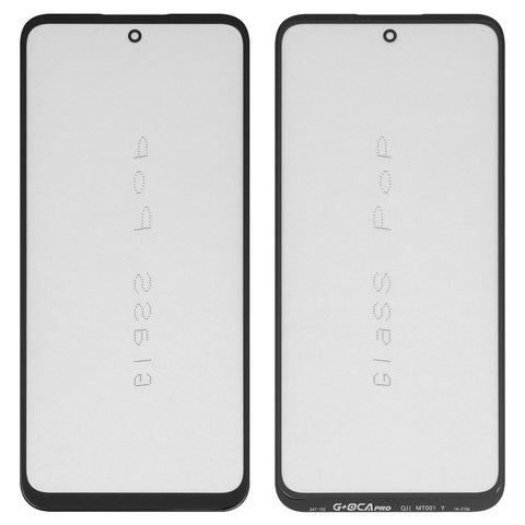 Vidrio de carcasa G+OCA PRO puede usarse con Motorola Moto G31 XT2173 3, Moto G41 XT2167 2 , Moto G71 5G XT2169 1, con película OCA, negro