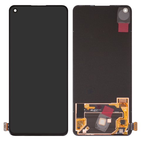 Pantalla LCD puede usarse con Realme GT Neo 2; OnePlus 9RT 5G, negro, sin marco, Original PRC , RMX3370, MT2110, MT2111