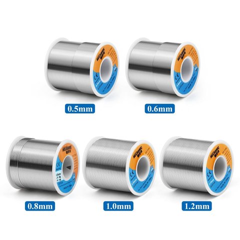 Estaño Mechanic HX T100, Sn 63% , Pb 37%, flux 1 3%, 1,0 mm, 500 g
