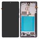 Pantalla LCD puede usarse con Samsung S938 Galaxy S25 Ultra, negro, con marco, Original (PRC)
