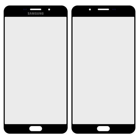Скло корпуса для Samsung A910 Galaxy A9 2016 , чорне