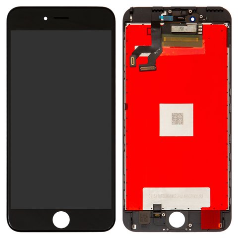 Дисплей для iPhone 6S Plus, черный, с рамкой, HC