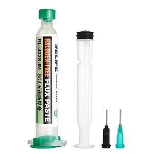 Флюс паста RELIFE RL 422S IM, для безсвинцевого паяння, високоактивна, 10 мл