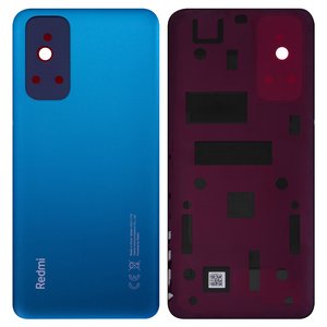 Задняя панель корпуса для Xiaomi Redmi Note 11, Redmi Note 11S, синяя