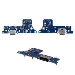 Шлейф для Nokia 3.4, конектора зарядки, з мікрофоном, High Copy, плата зарядки