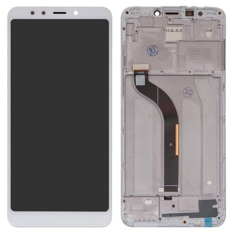 Дисплей для Xiaomi Redmi 5, белый, с рамкой, Сopy, MDG1, MDI1
