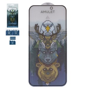 Захисне скло iNobi Amulet для Apple iPhone 15 Pro Max, Full Glue, Anti Static, чорний