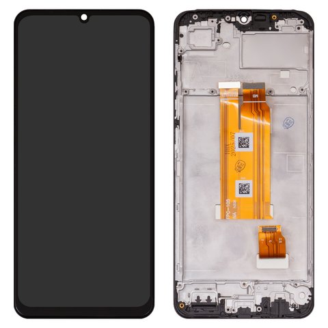 Дисплей для Realme Note 60, чорний, з рамкою, High Copy, RMX3933