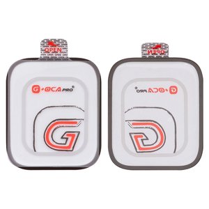 Скло корпуса G+OCA PRO для Apple Watch 7 45mm, Watch 8 45mm, Watch 9 45mm, з ОСА плівкою, чорне