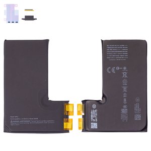 Акумулятор для iPhone 16 Pro, Li ion, 3,892 B, 3860 мАг, збільшена ємність, без контролера, 2203B 