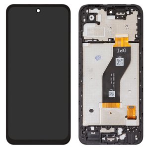 Дисплей для Tecno Spark Go 2 KM4 , чорний, з рамкою, High Copy