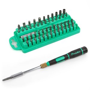 Отвертка с набором бит Pro'sKit SD 9828