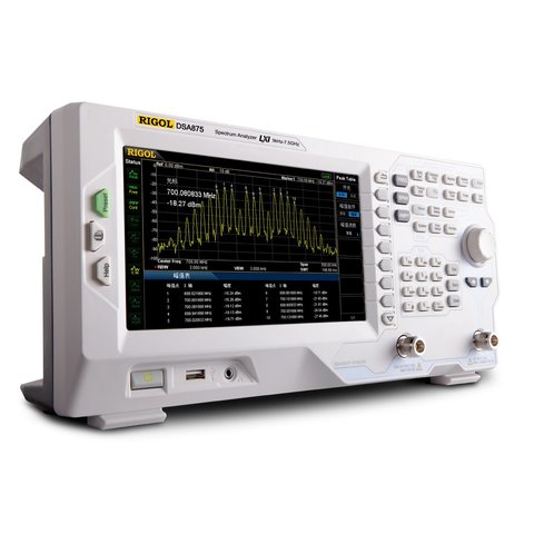 Analizador de espectro RIGOL DSA875 TG