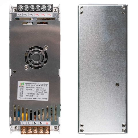 LED Power Supply 5 V, 60 A 300 W , 200 240 V